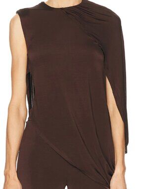 Ocina Top, Camila Coelho, XS, Brown, Revolve